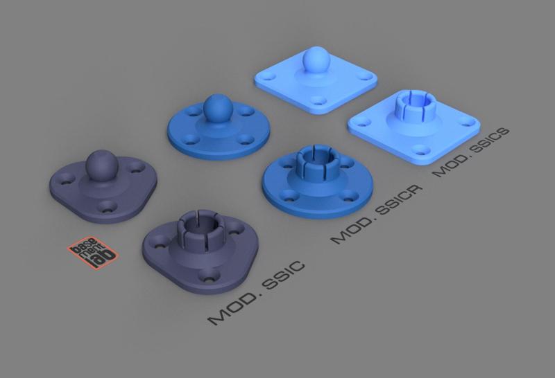 Ball Joint  sferical snap fit connector - Giunto Sferico ad incastro