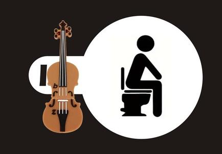 WC - coffee stencil