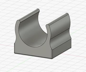 Anti-Scratch foot for laundry drying rack!