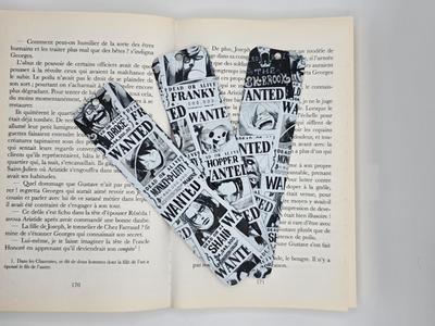 Bookmark One piece Wanted
