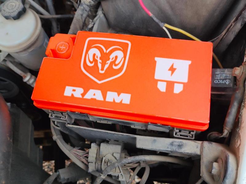 2011 Dodge Ram 1500 (4th Gen) Fuse Box Cover