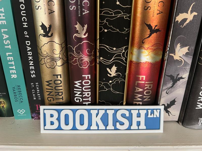 Bookshelf Sign – Bookish Ln – Street Sign
