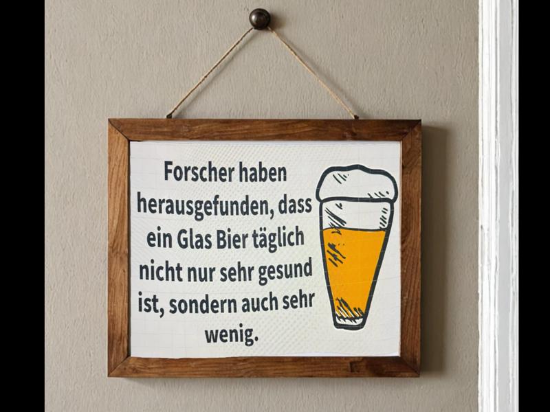 Beer Sign – Humorous Sign