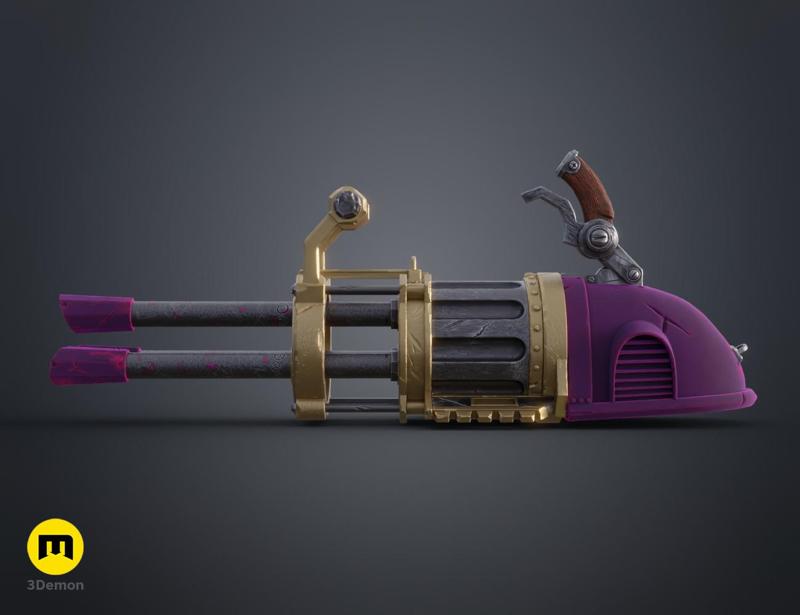 Jinx Pow-Pow Minigun - Arcane