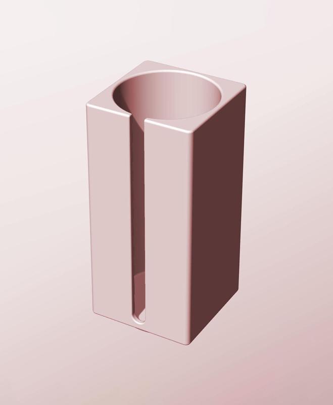 CS68-160-S Stackable slotted component box for creative makers