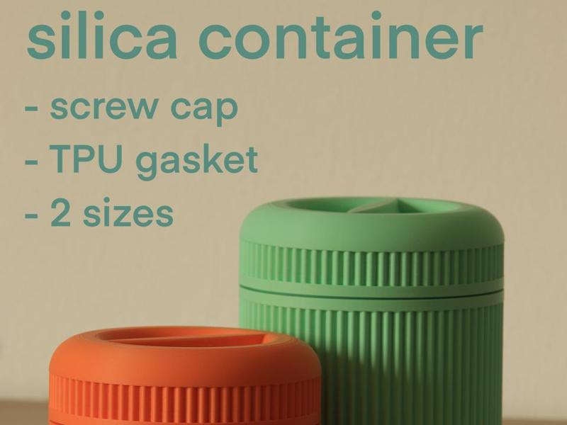 silica container