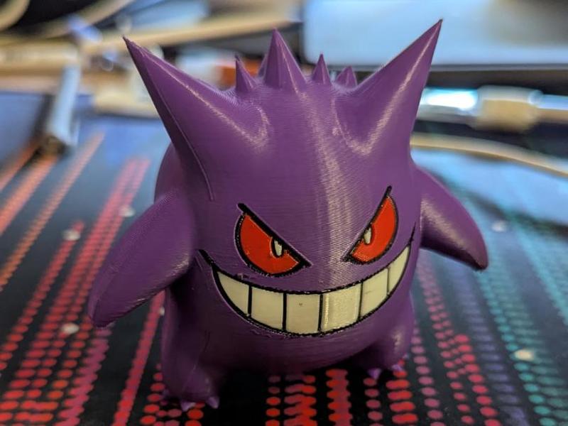 Pokemon Gengar Multicolor