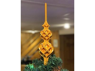 Large Lattice Christmas Tree Topper