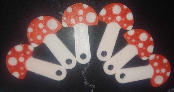 Mushroom Trolley Token