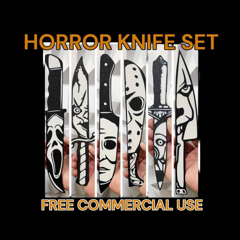 Horror Knife Set of 6