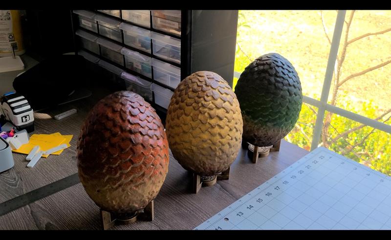 Dragon Egg - Game of Thrones - GOT - High Resolution Remake