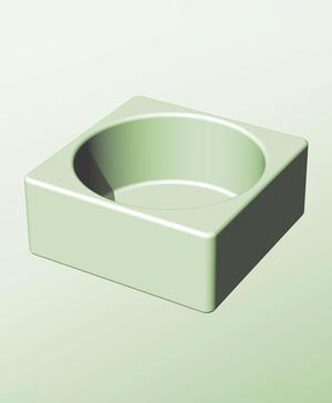 CS128-60 Stackable bin box module for creative home decor 3d print stl