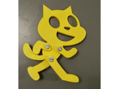Scratch CAT puppet