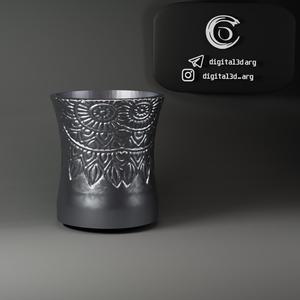 MATTE MANDALA METALLIC STYLE 07