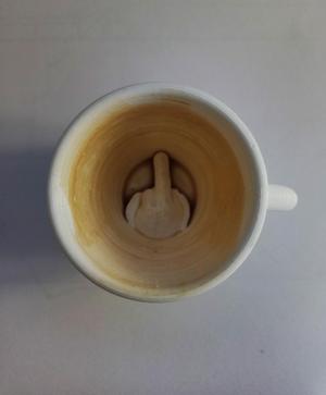 Rude Coffee Cup