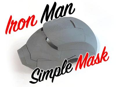 Iron Man one piece Simple Mask