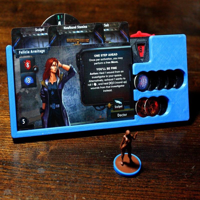 Deep Madness Investigator Card Holder
