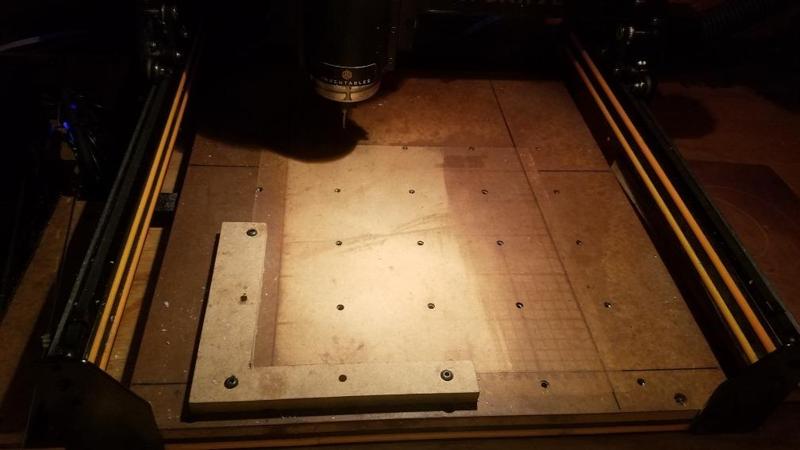 X-carve bolt down Square