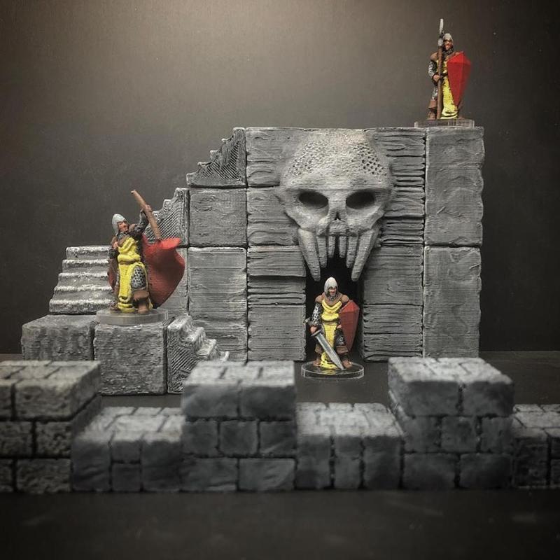 ScatterBlocks: Cyclopean Stone (28mm/Heroic scale)