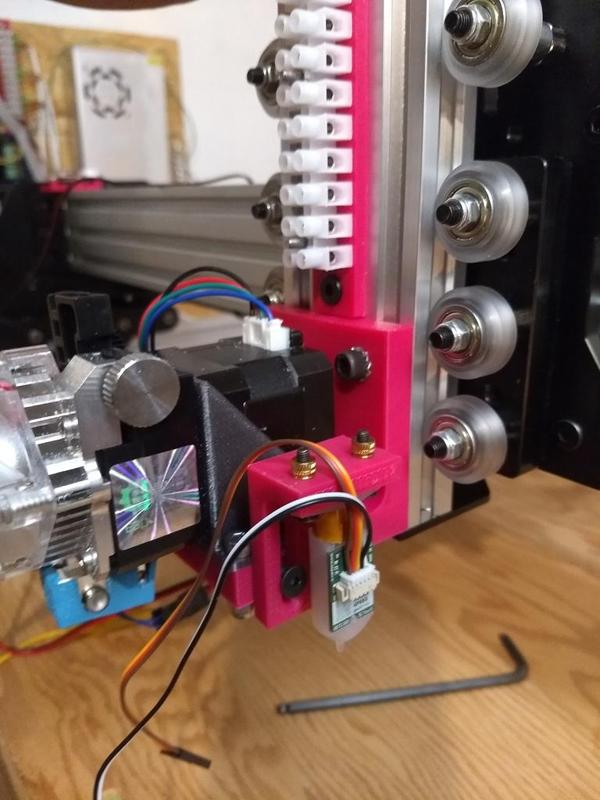OX CNC Titan Aero Extruder and BLTouch Mount