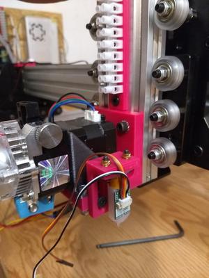 OX CNC Titan Aero Extruder and BLTouch Mount
