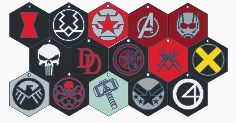 Marvel Keychains