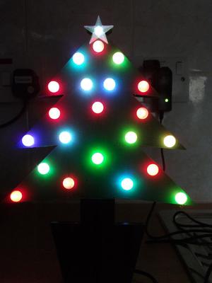 Colour Changing LED Christmas Tree