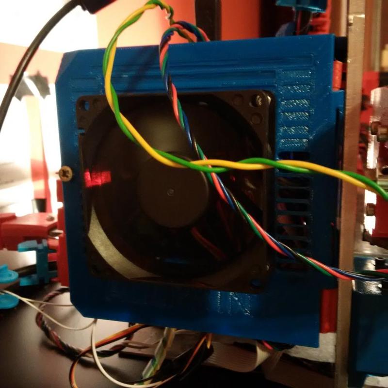 Mini-rambo 1.3 a 80mm fan for Prusa MK2S