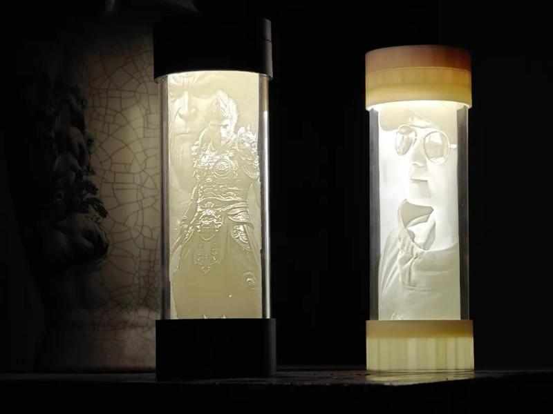 Black Myth: Wukong Relief Lamp Creative Night Light, Table Lamp