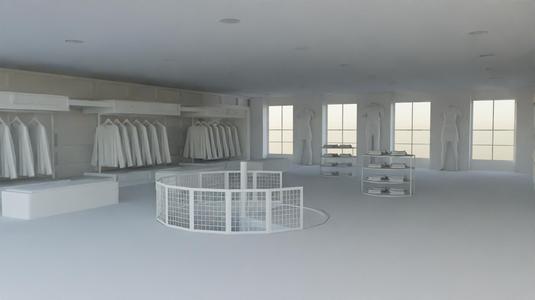 Clothing Store interior