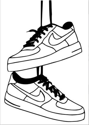Nike Air Force One Pendue | Wall decor, frame