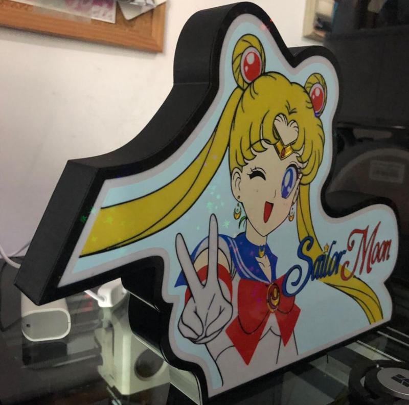 Sailor Moon lightbox - scatola luminosa