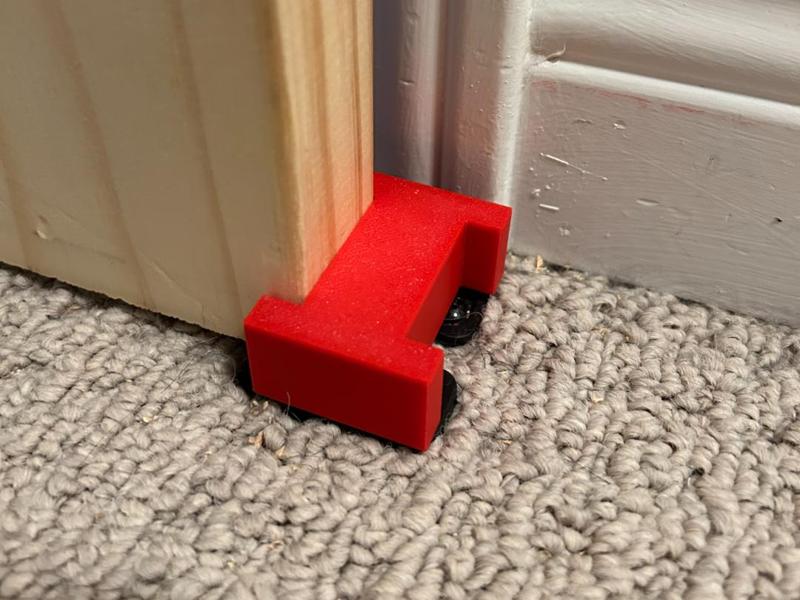 Barn door stop