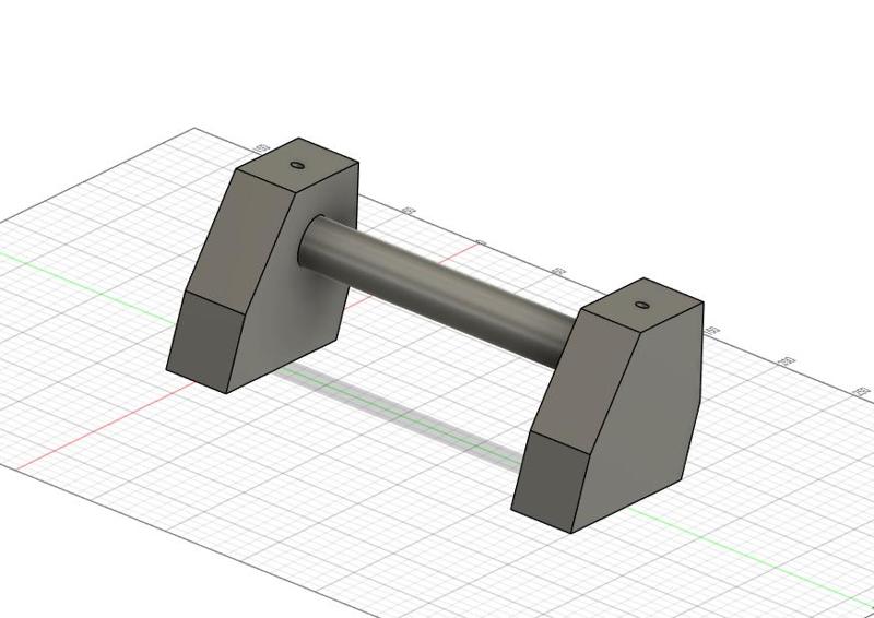 Compact Parallettes for Calisthenics