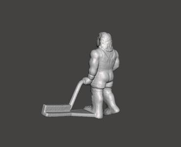 Mr. Perfect HOCKEY PLAYER 1991 WWF SUPERSTARS SHOOT-OUT TABLE HOCKEY