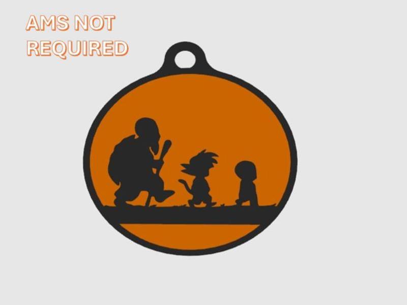 Goku Keychain