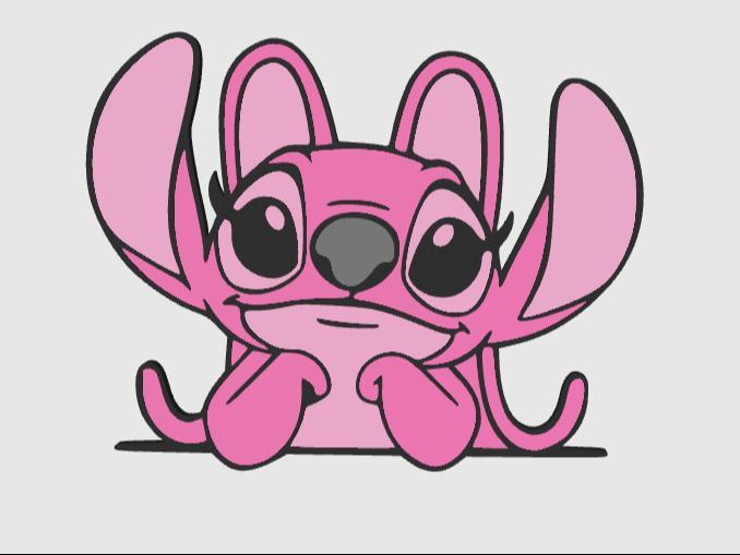 Disney Angel 2D Design