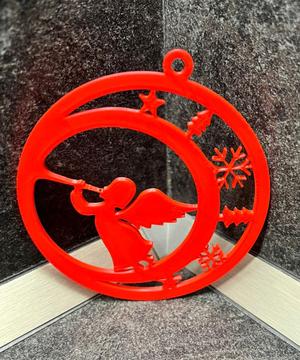 Christmas ornament with an angel