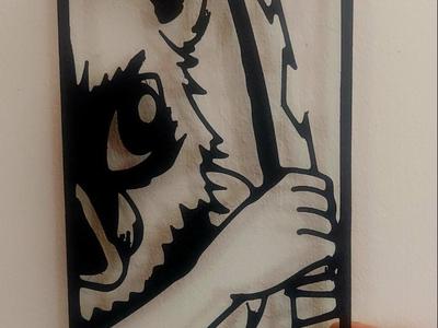 Inosuke demon slayer wall art decor