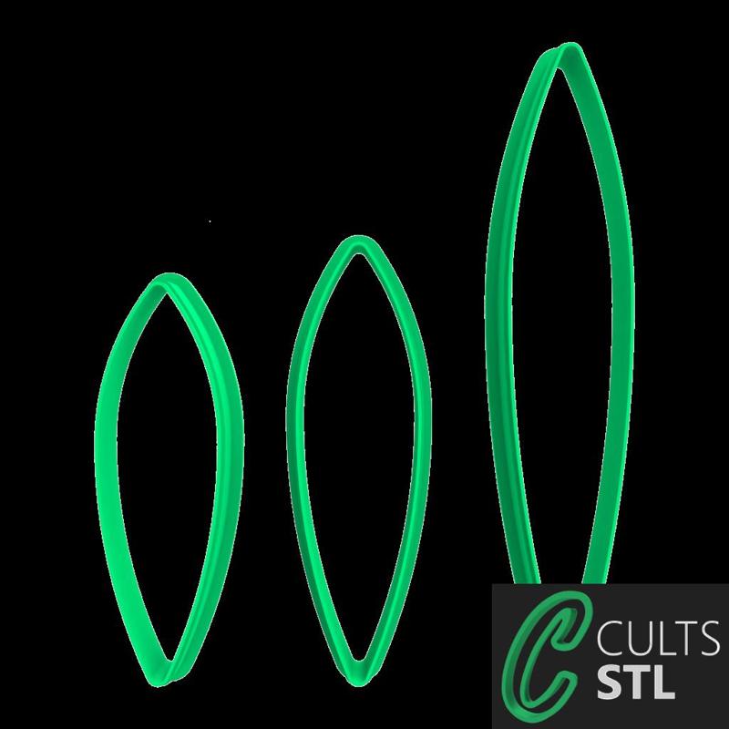 KIT CORTADORES FOLHA DE OLIVEIRA