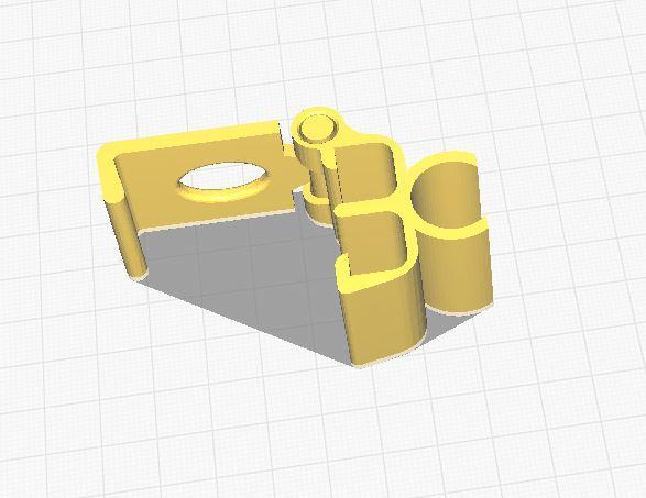 Tripod cable organizer with light hoop