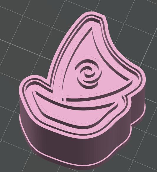 Ejetor Mold Brigadeiro Doces - Moana Boat