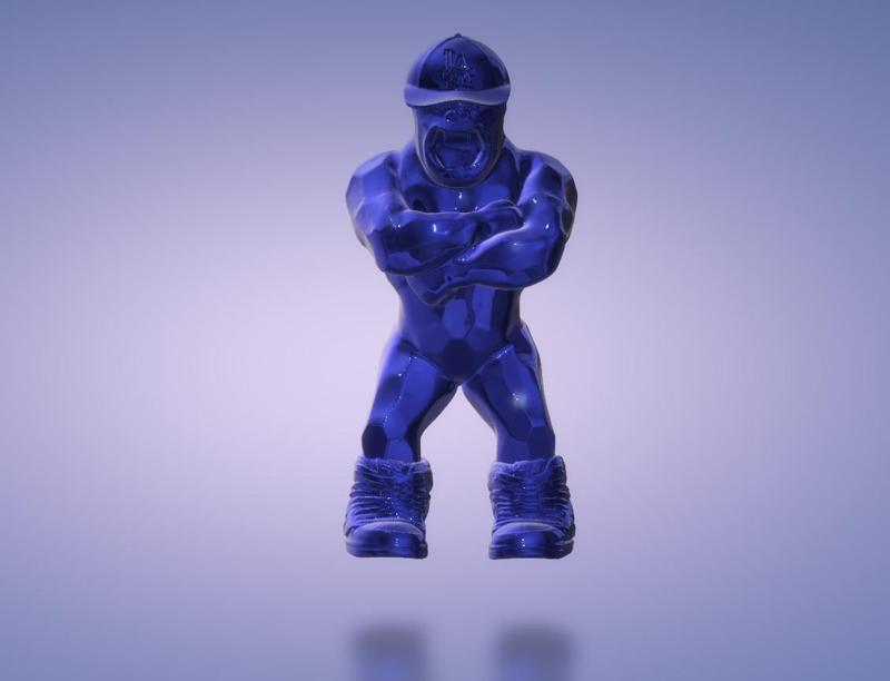 WILD KONG de LA 20 CM XXL STYLE ORLISNSKI ALL PLATES