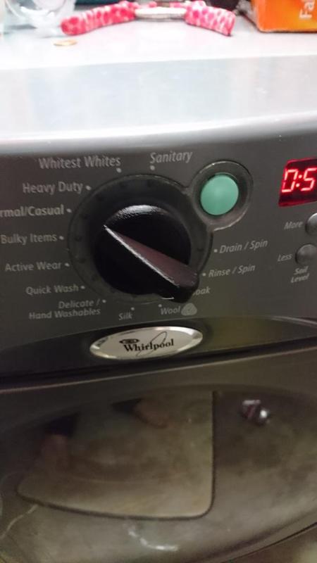 Whirlpool Duet Washing Machine Knob