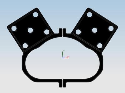 Shower shelf for Steinbach Solardusche Classic