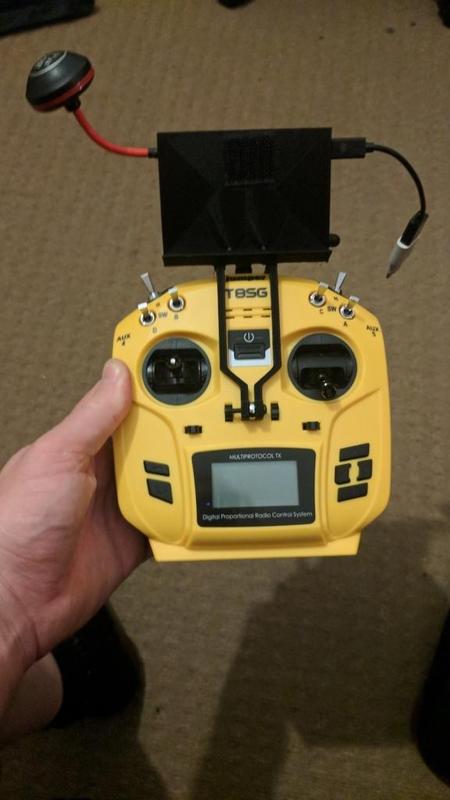 FPV/phone mount for Jumper T8SG V2