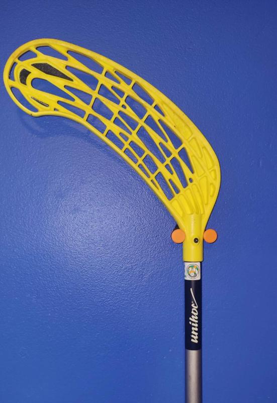 Floorball stick wall hanger