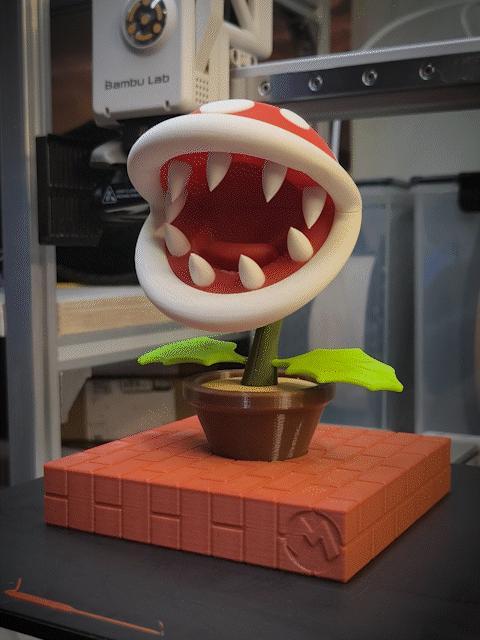 Bobblehead Piranha Plant (no AMS)