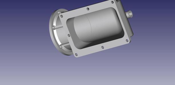 Jet drive component for model boat