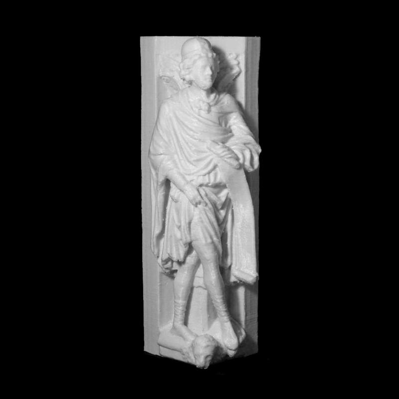 High relief of Young Boy